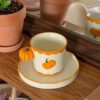 Pumpkin Tea Cup