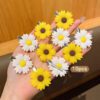 Flower Hair Clips Set