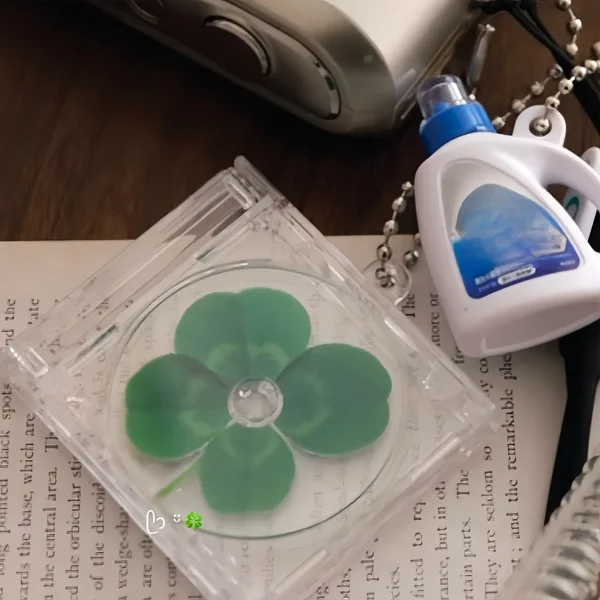 Clover CD Box Charm