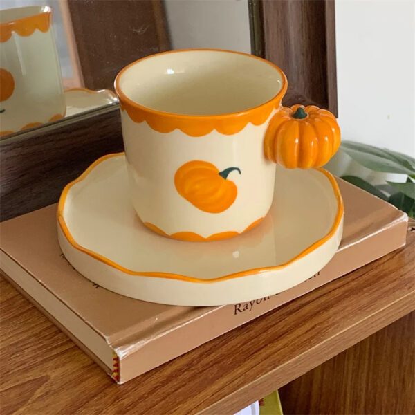 Pumpkin Tea Cup