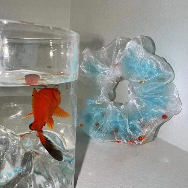 Goldfish Hair Scrunchie
