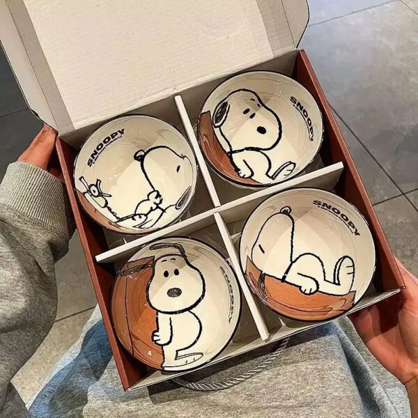 Snoopy Ceramic Bowl Set