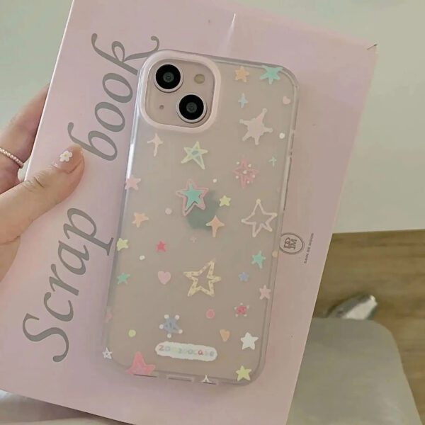 4 Ditsy Stars Matte Case
