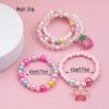 Pastel Beaded Bracelet Set