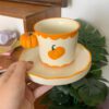 Pumpkin Tea Cup