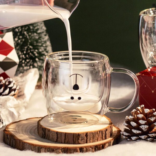 Bear Double Layer Coffee Mug