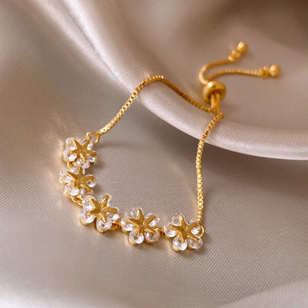 Rhinestone Adjustable Bracelet