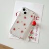 Ditsy Strawberry Charm Case