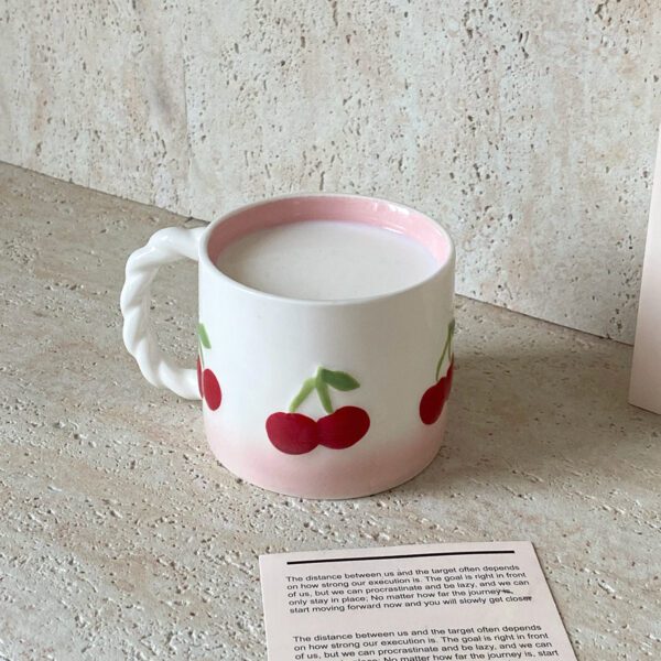 Red Cherry Coffee Cup