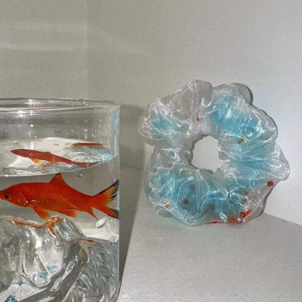 Goldfish Hair Scrunchie