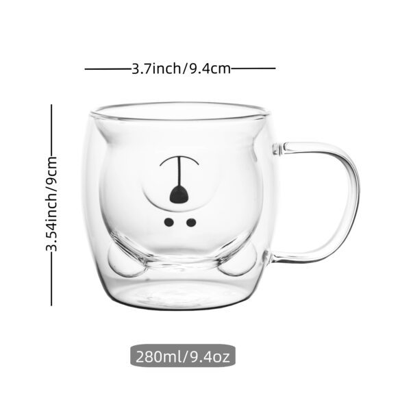 Bear Double Layer Coffee Mug