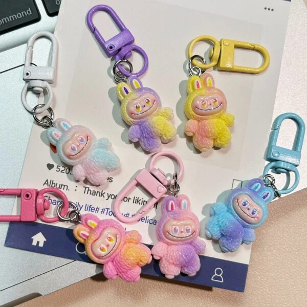 Labubu Gradient Keychain