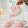 Hello Kitty Ceramic Teapot Set