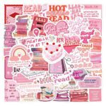 Pink Book Aesthetics Sticker Pack