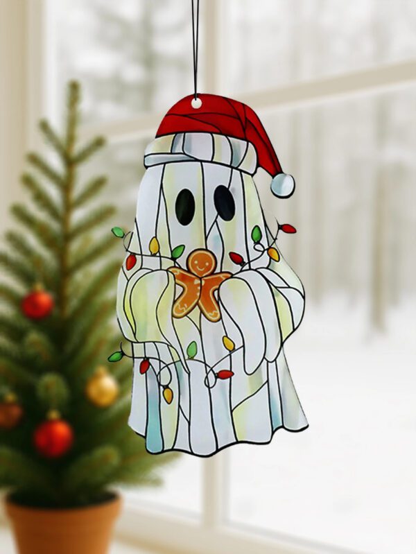 Santa Spook Suncatcher