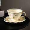 Floral Coffee Cup Set