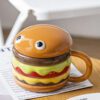 3D Hamburger Coffee Cup