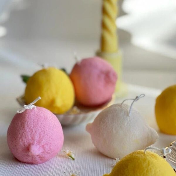 Lemon Shaped Silicone Mold