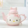 Hello Kitty Ceramic Teapot Set