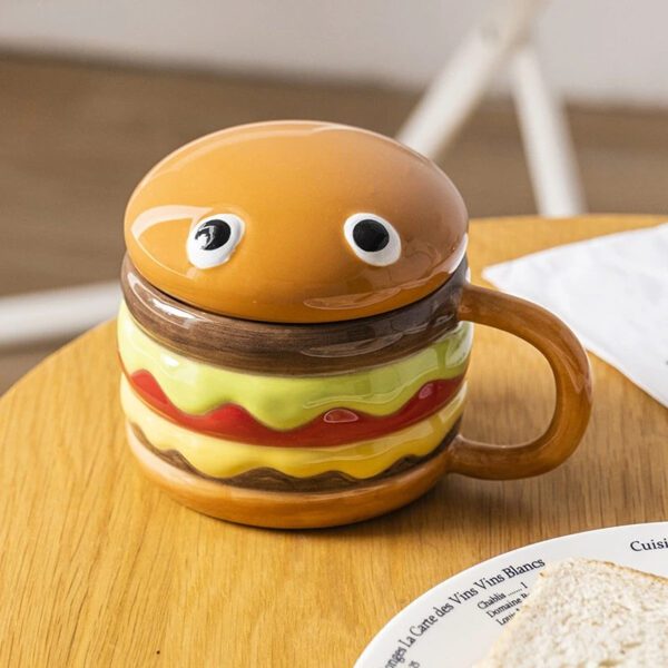 3D Hamburger Coffee Cup