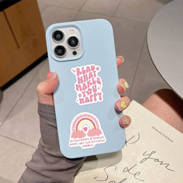 Pink Book Aesthetics Sticker Pack