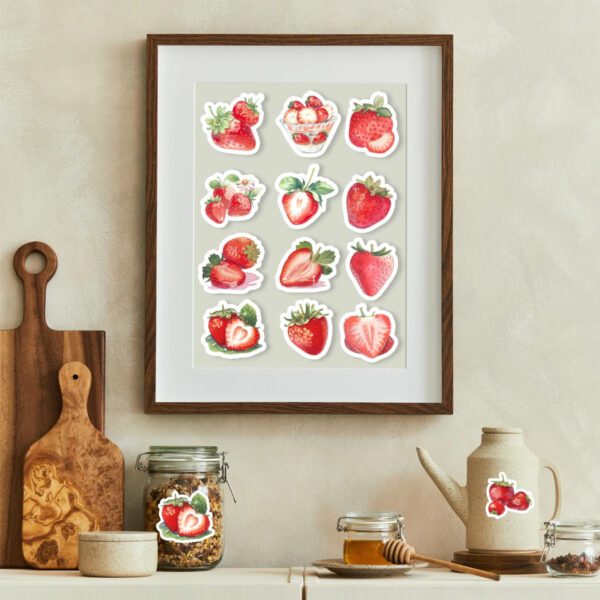 Strawberry Stickers