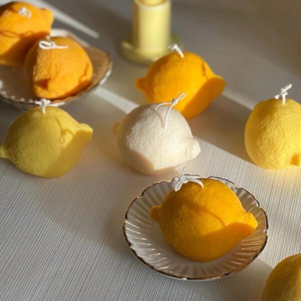 Lemon Shaped Silicone Mold