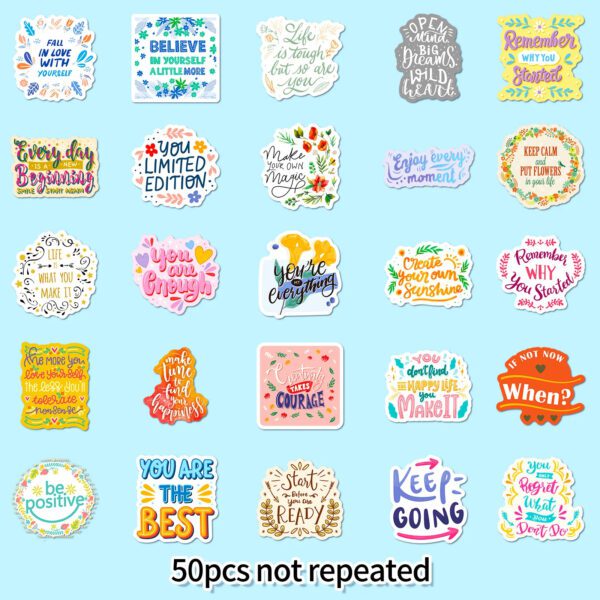 Positive Affirmations Stickers