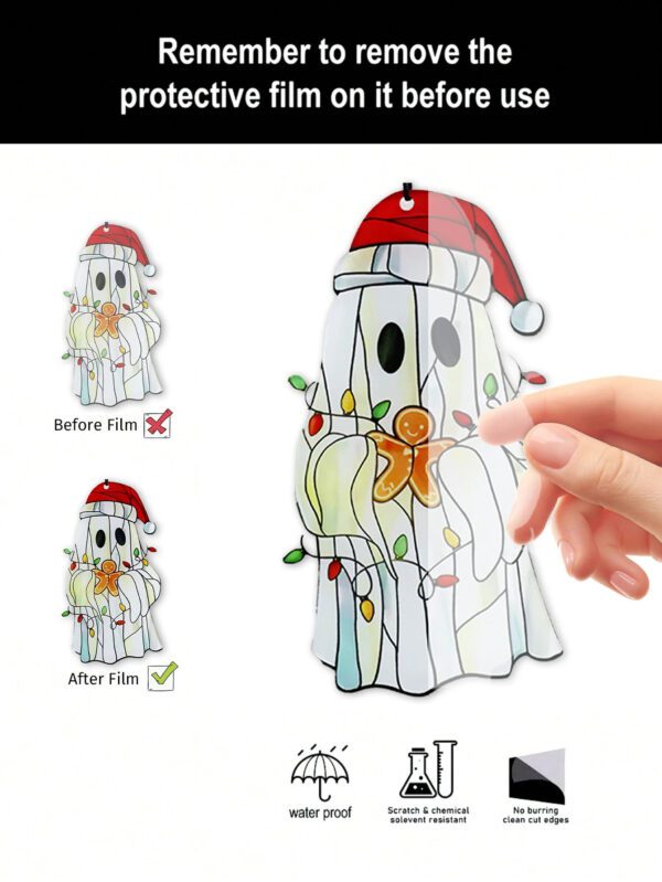 Santa Spook Suncatcher