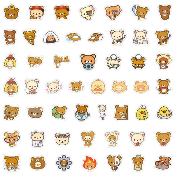 Rilakkuma Bear Stickers