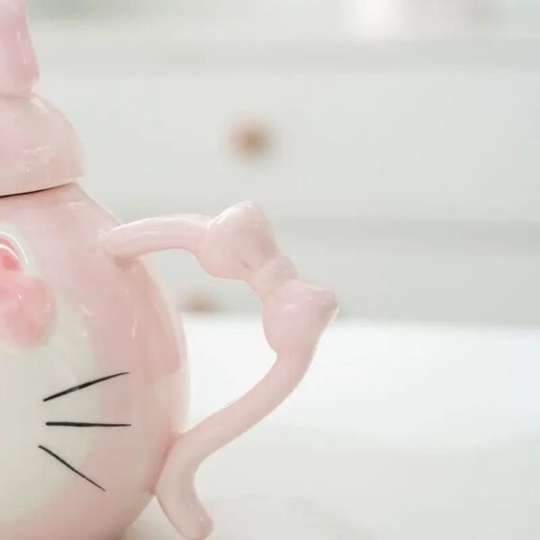 Hello Kitty Ceramic Teapot Set