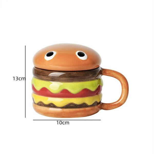 3D Hamburger Coffee Cup