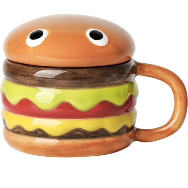 3D Hamburger Coffee Cup