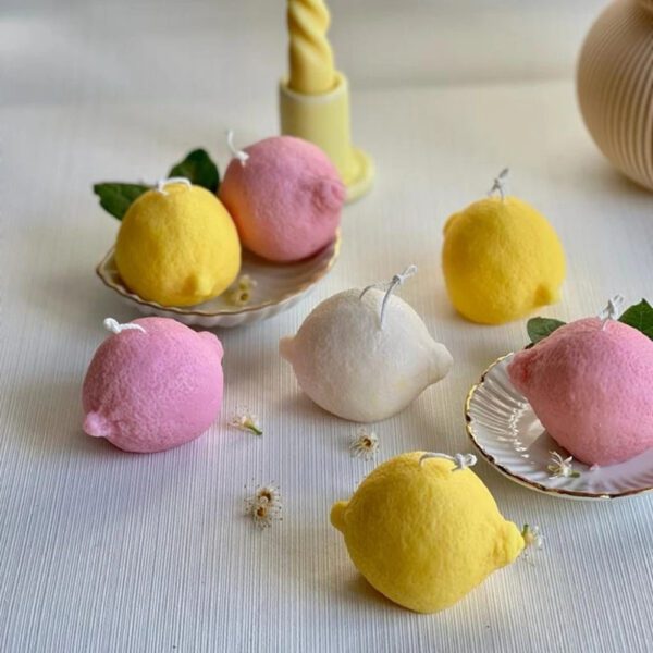 Lemon Shaped Silicone Mold