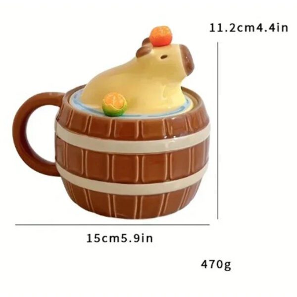 Capybara Ceramic Mug