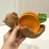 Capybara Dish Set