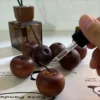 Apple-Shaped Wooden Aromatherapy Diffuser