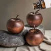 Apple-Shaped Wooden Aromatherapy Diffuser