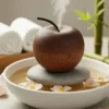 Apple-Shaped Wooden Aromatherapy Diffuser