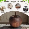 Apple-Shaped Wooden Aromatherapy Diffuser