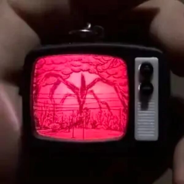 Stranger things LED Keychain Fun Party & Backpack Accessory