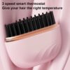 Portable Silk Touch Hair Straightener Brush