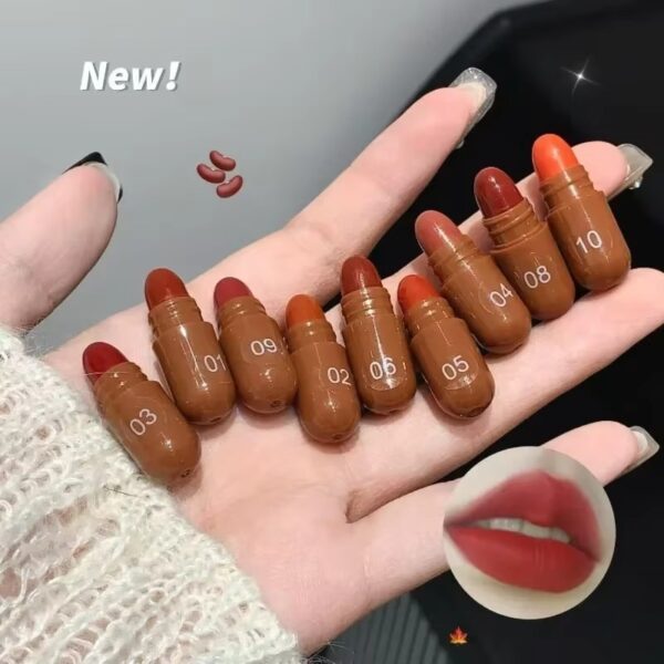 Velvet Cocoa Capsule Lipstick Collection (10pcs)